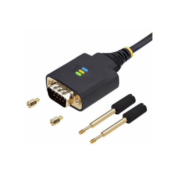 Nullserieadapterkabel - StarTech.com - 2m - FTDI - USB (H) till DB-9 (H) - Svart