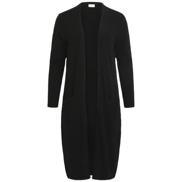 VILA KLÄDER Damkofta Svart Textil GR36683 Svart XL
