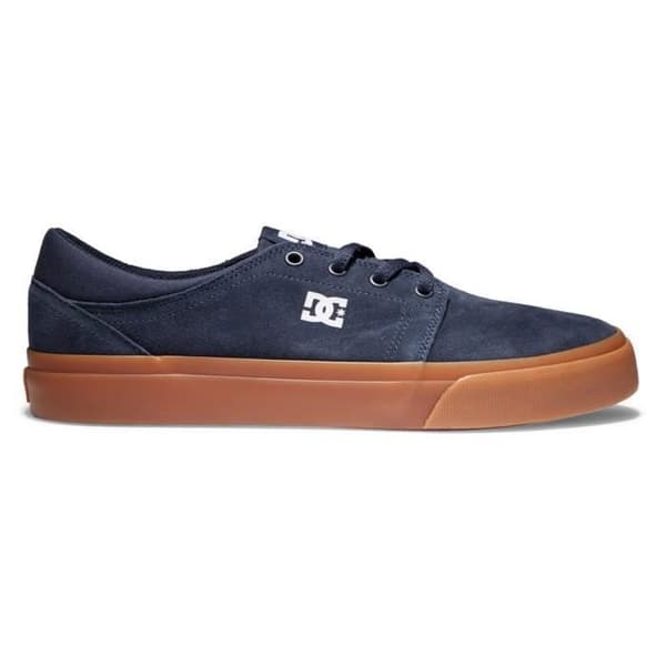 Basket DC Shoes Herr Trase SD - Gummi Marinblå - Ovandel i mocka - Foder i mesh - Tryckt HD-logotyp Marin / gummi 43