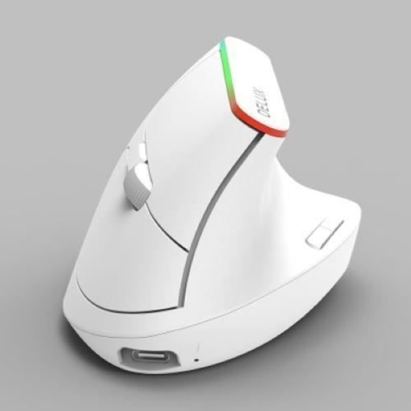 Trådlös Optisk RGB-mus M618DB-RGB-VIT Delux VIT
