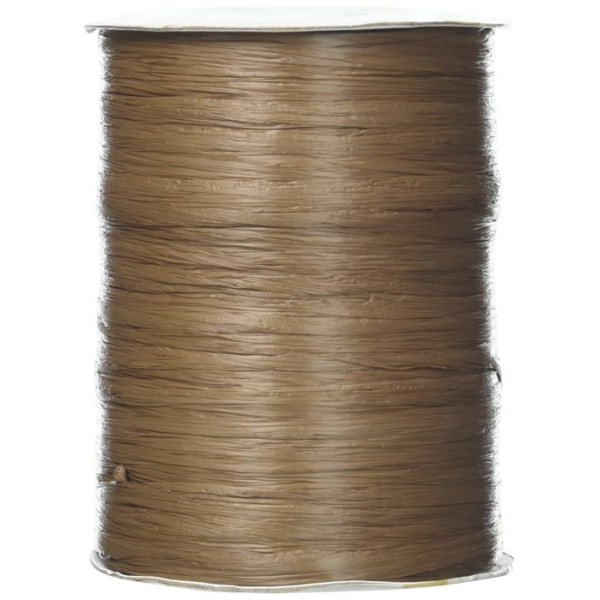 Raffia Präsent - 133-622 - PRASENT C.E. Pattberg biologiskt nedbrytbar Raffia bandspole Brun 100 m