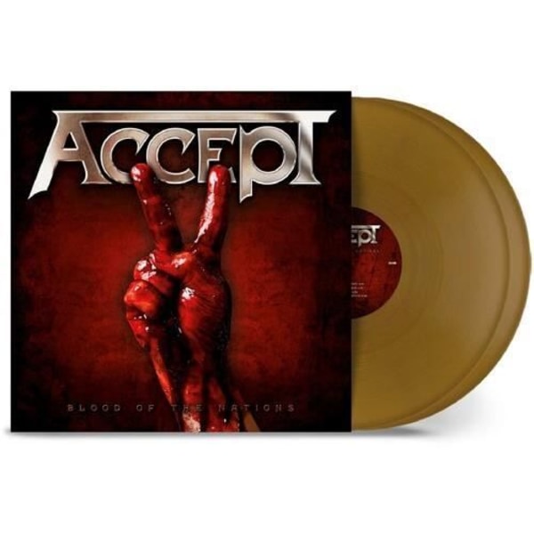 Acceptera - Blood Of The Nations - Guld [VINYL LP] Färgad vinyl, guld