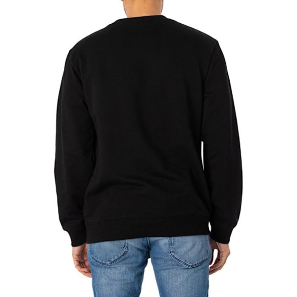 Sweatshirt - HUGO - uni - Långa ärmar - Rundad hals - Diskret logotyp Svart M