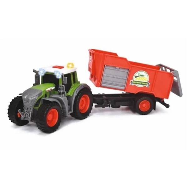 Traktor med släp Fendt Farm Trailer Flerfärgad