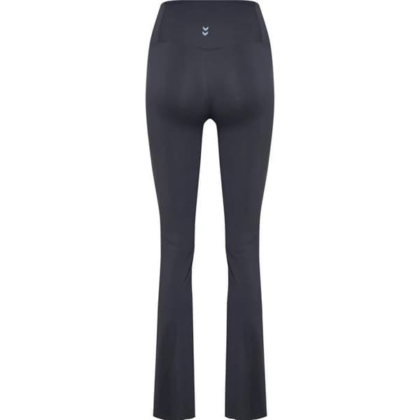 Hög midja utsvängda leggings dam Hummel - ebony ebenholts XS