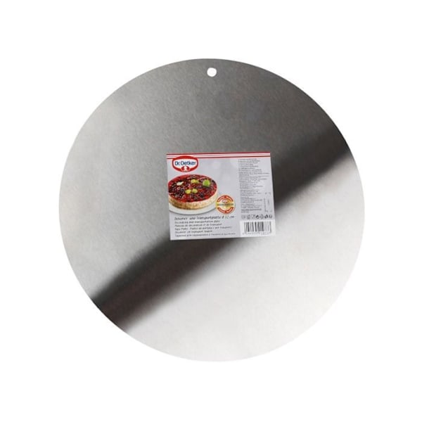 Presentationstall för rund tårta i rostfritt stål Dr.Oetker Diverse Grå