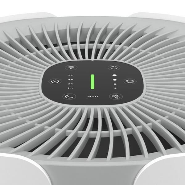 Luftrenare - Duux - Bright 2 - 210 CADR - 42m² - Joniserare - Luftkvalitetsindikator - Vit Vit