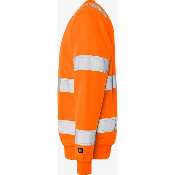 Sweatshirt Fristads Klass 3 7446 SHV orange hög synlighet M