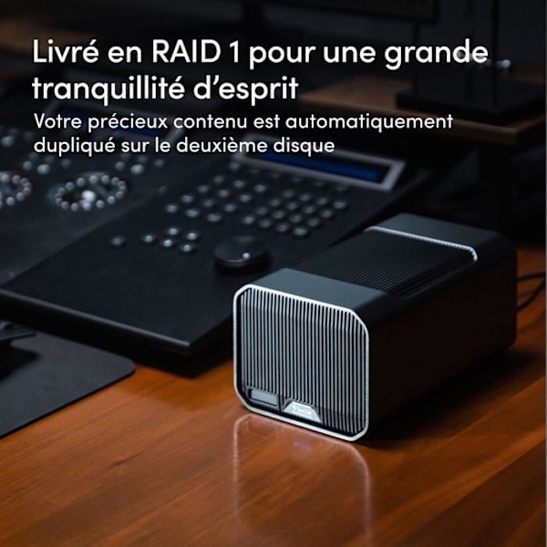 Extern hårddisk - SANDISK - G-RAID MIRROR - 24 To - Thunderbolt - 3.5"