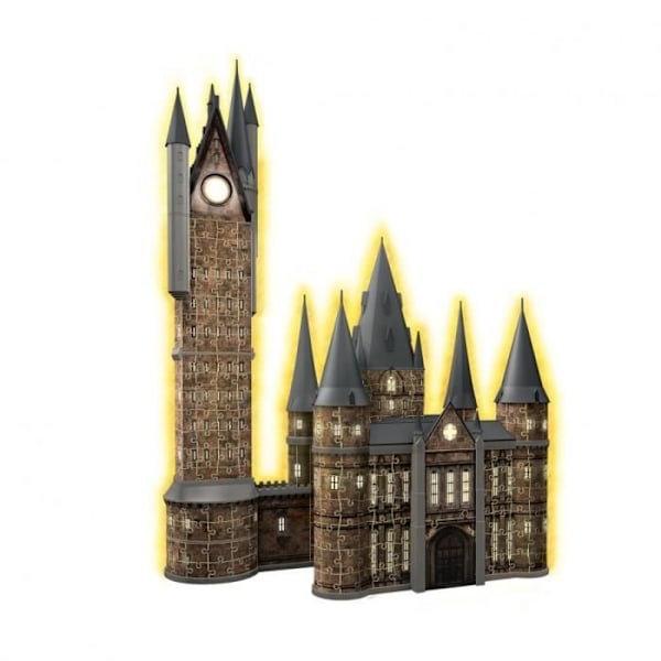 3D-pussel Hogwarts slott upplyst - Ravensburger - 540 bitar - Harry Potter Flerfärgad