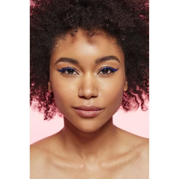 L'OREAL PARIS Matt Signatur Långvarig Matt Borste Eyeliner - Blå - 3ml Blå