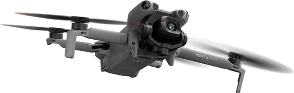 Drone - DJI - Mini 5 Pro - Kamera 4K - CMOS-sensor 1" + hinderavkänning + gimbal + ActiveTrack 360° Grå