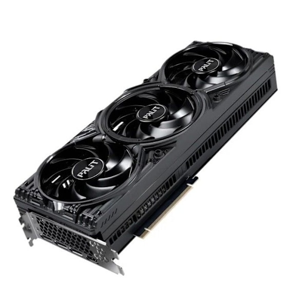 Grafikort - PALIT - GeForce RTX 5080 Gaming Pro - 16GB GDDR7 - DLSS 4 - PCI-E 5.0 Svart