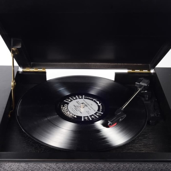 Retro hi-fi system med DAB i svart