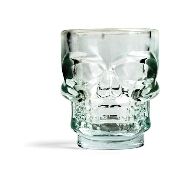 Skottkupa - Ej specificerad - Dödskalle - Paket om 4 - Glas - Diska i diskmaskin kompatibel Svart