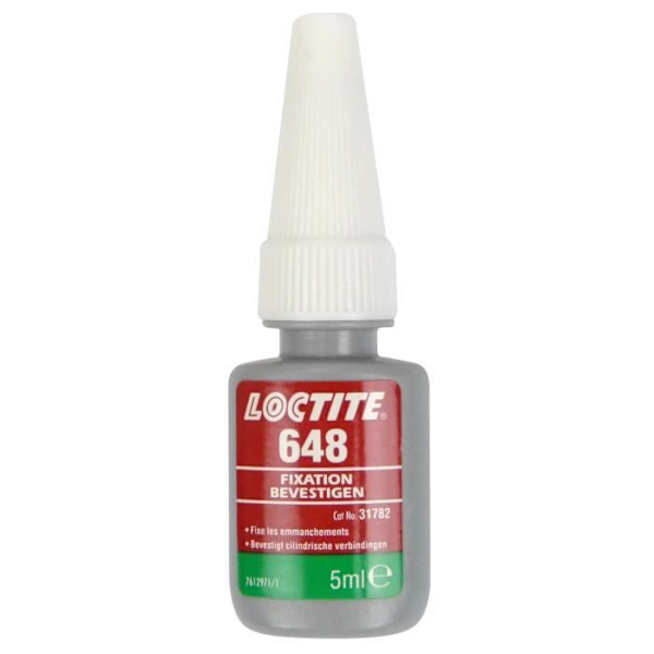 Lim Loctite 648 fixerande blockpress sadellager högt motstånd 1804409