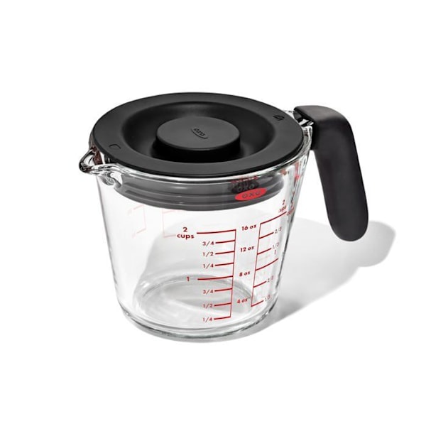 Måttglas - mätverktyg - sked - köksprovbricka Oxo - 11397100UK - Good Grips måttglas 500 ML med lock