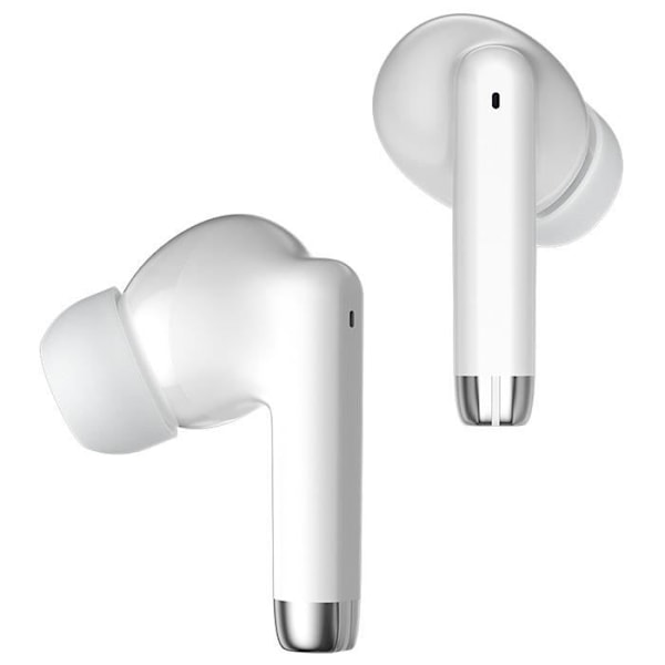 Blackview Airbuds 4 Wireless Bluetooth 5.3 In-Ear-hörlurar Stereoljud IPX7 400mAh för Android iOS - Vit