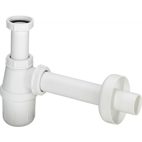 Siphon för handfat - siphon de lavabo Viega - 703219 - Flask-siphon 5/4DN32 vit ()