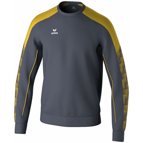 Sweatshirt Erima Evo Star skiffergrå/gul jag