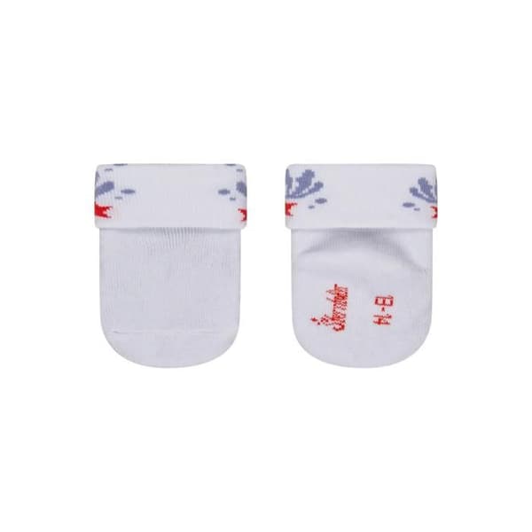 Socks med mönster under vattnet babyflicka Sterntaler (x3) - Vit - 13/14 Vit