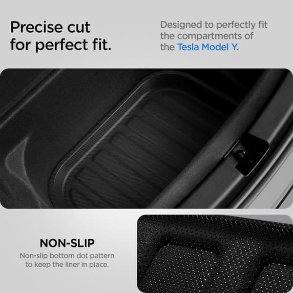 Förvaringsmatta - SPIGEN - Tesla Model Y (~2024) - Vattentät - Stötsäker - XPE
