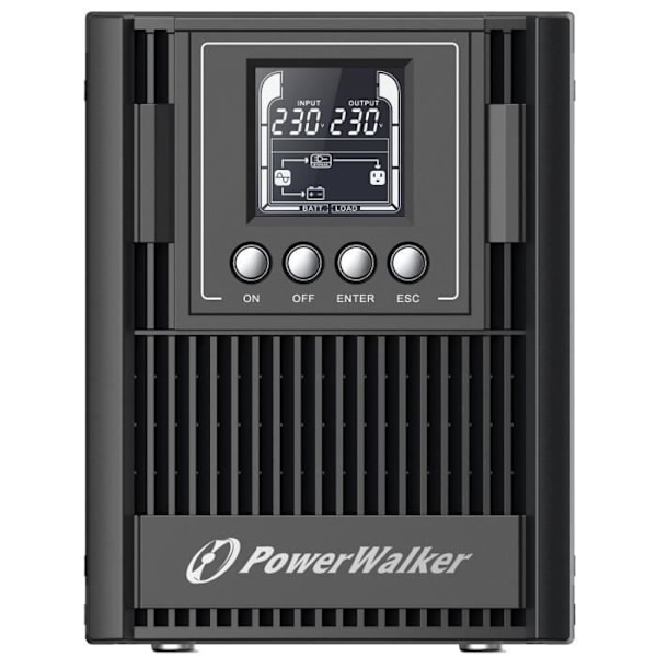Inverter - POWERWALKER - VFI 1000 AT FR - Dubbelkonvertering (online) - 1 kVA - 900 W