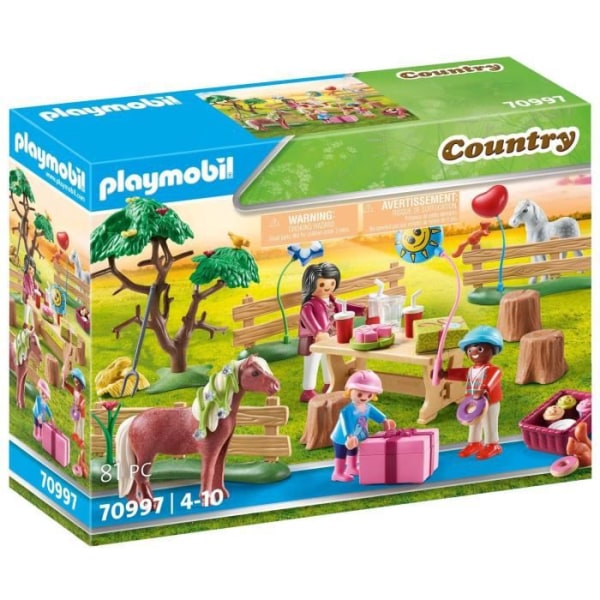 PLAYMOBIL 70997 Festdekoration med ponnyer