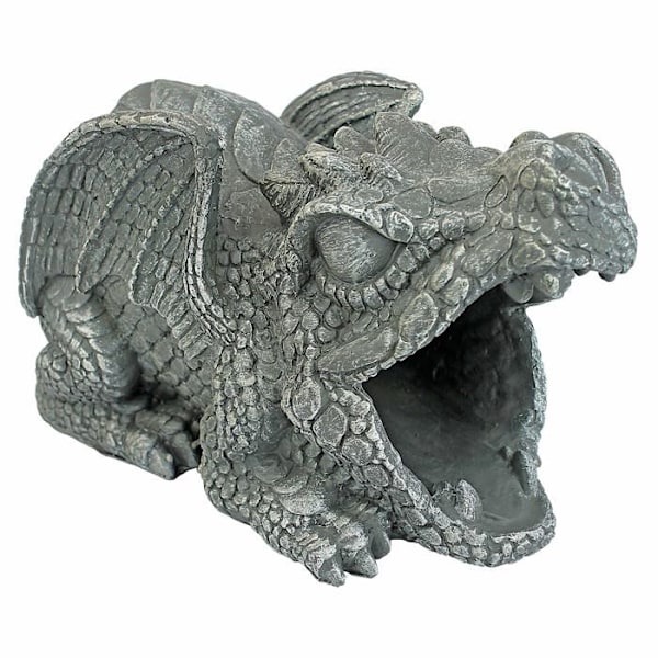 Staty - statyett - keramik Design toscano - QM7512104 - Gutter Draken Darian Flerfärgad 12,5 x 25,5 x 16,5 cm