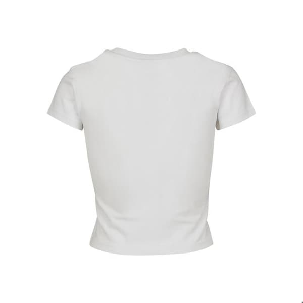 T-shirt kort jersey stretch dam Urban Classics - vit Vit M
