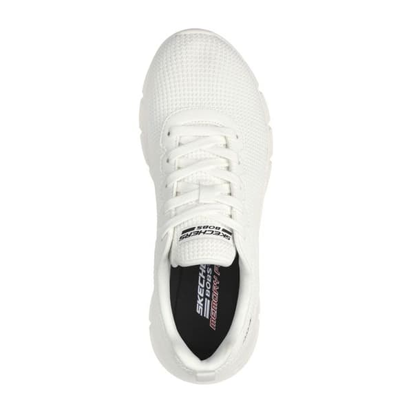SKECHERS Bobs Sport B Flex - Visionary Essence Vit - Snörning - Textil - Platt Vit 39