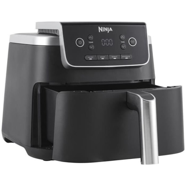 NINJA luftfritös - Pro AF140EU - Kapacitet 4,7L - 4 tillagningsprogram - 2000W Svart