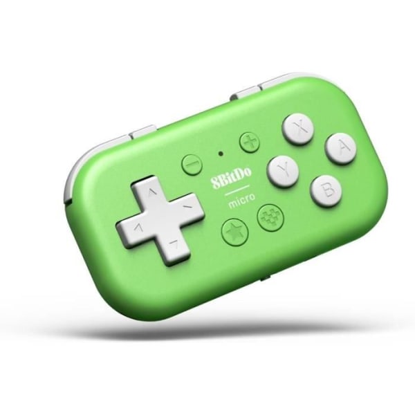 Controller - 8BitDo - Mini - Bluetooth - Grön - Kompatibel med Nintendo Switch och Raspberry Pi Grön