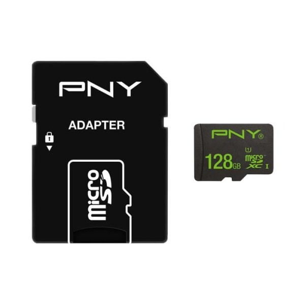 PNY 100MB Micro SDXC-kort Adapt 128GB