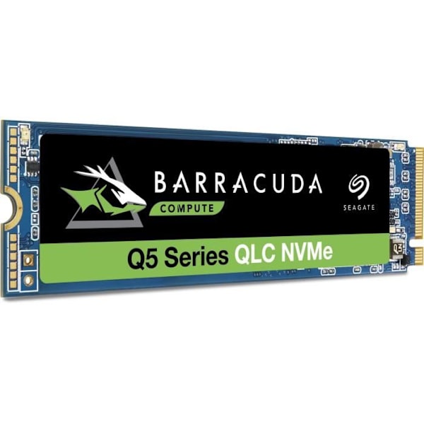 SEAGATE - Intern SSD - BarraCuda Q5 - 2TB - M.2 NVMe (ZP2000CV3A001)