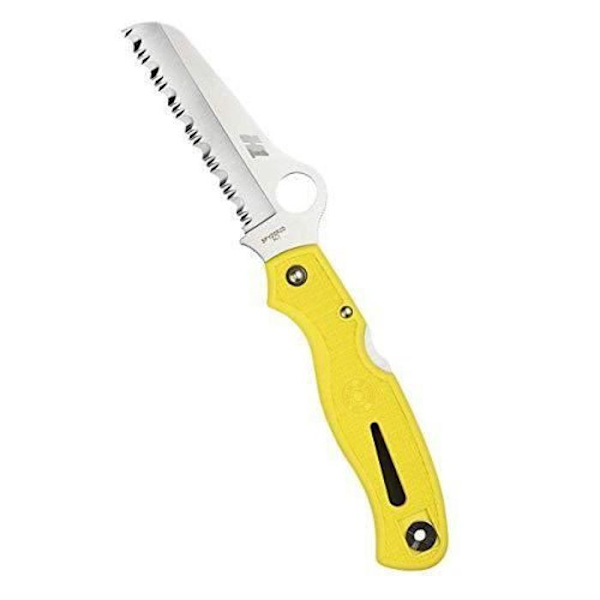 Spyderco Atlantic Salt Unisex vikkniv för vuxna, gul