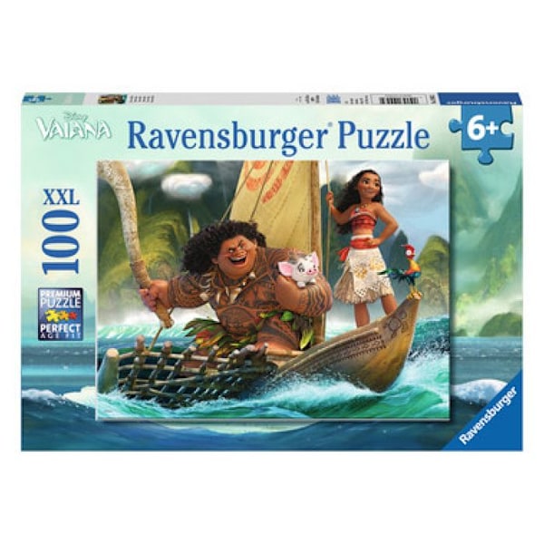Moana & Maui Pussel - RAVENSBURGER - 100 bitar - Blandat