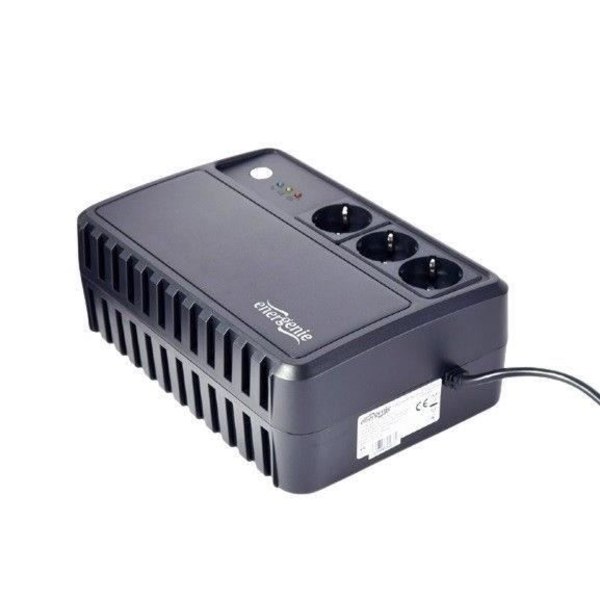 Gembird UPS 600VA Line-interactive 3xSchuko AVR Desktop - 8716309126366 Svart