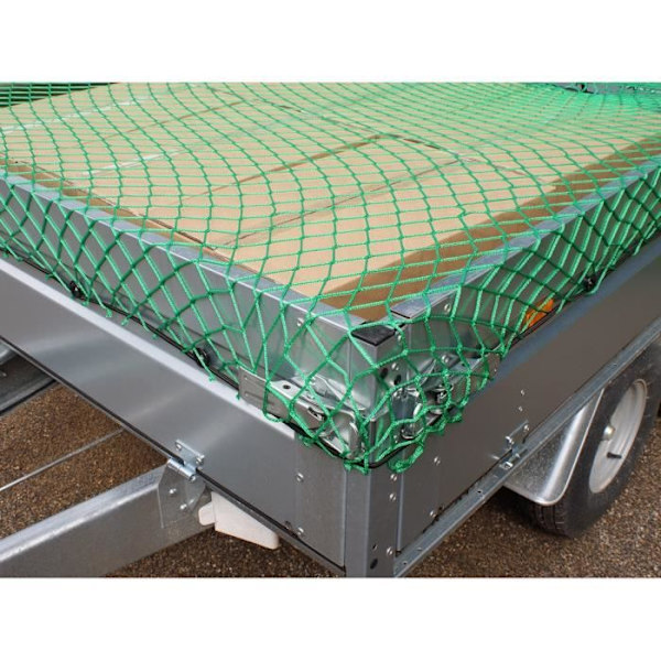 Nät för släpvagn - Okänt märke - 150x220 cm - Elastisk - Grön - Stabiliserare för föremål