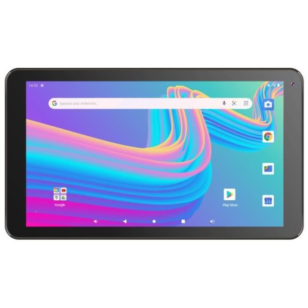 Pekskärmsplatta - LOGICOM - Tab 129 - 10" TN - Allwinner A133 - RAM 2 GB - 16 GB - Android 11 (Go-utgåva) - Svart - Wifi