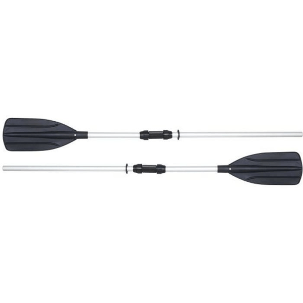 Modulära aluminiumpaddlar - BESTWAY - Set om 2 - Multifunktion - Segling Svart