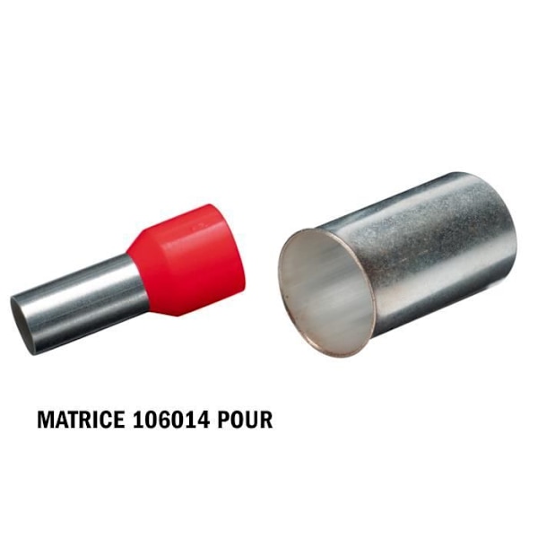 Matrice crimp - Click'n - 16-35mm² - Isolerade eller icke - Trapezoid crimpning - 35 mm
