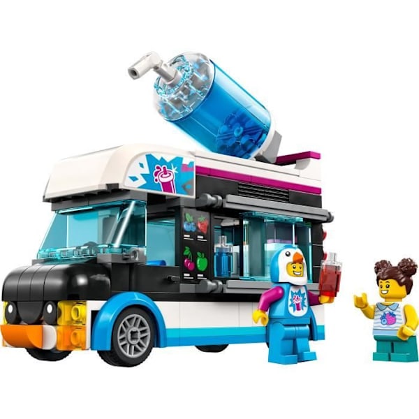 LEGO® City 60384 Penguin's Granite Truck Leksaksbil, 5 år, med minifigurer Flerfärgad