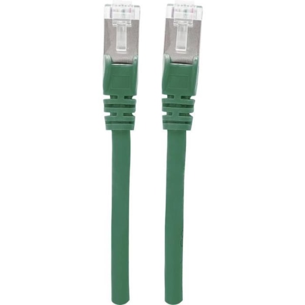 Nätverkspatchkabel Intellinet Cat6aPro Kabel Cat7 Rohkabel Cat6a RJ45 Stecker 5m grün Kupfer halogenfrei 74096