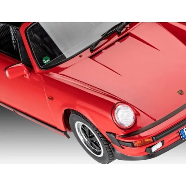 Bilmodell - REVELL - Porsche 911 G Carrera 3.2 Targa - 114 delar - Unik färg Enfärgad