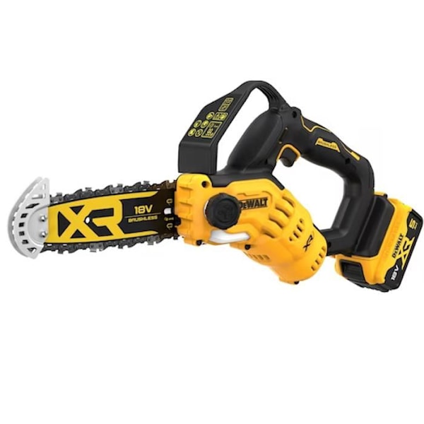 DEWALT XR 18V Borstlös Klyvsåg - 1 batteri 5.0 Ah, laddare + tillbehör - DCMPS520P1-QW