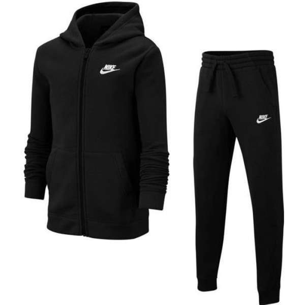 Nike Core BF Svart träningsoverall för barn - långärmad - unisex Svart 6 år