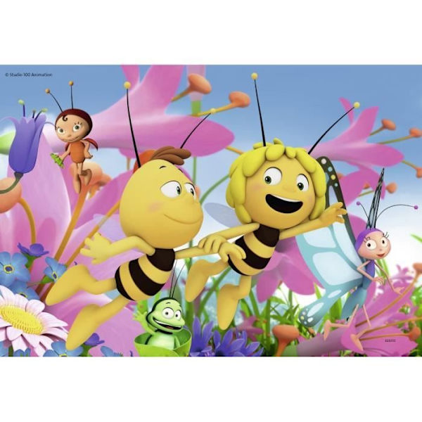 Maya the Bee Puzzle - Ravensburger - 2 pussel med 24 bitar - För barn från 4 år och uppåt