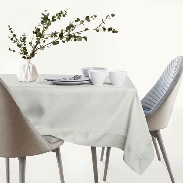 Bordduk Flhf Bordduk Empire krämig slät klassisk 140x180 AmeliaHome