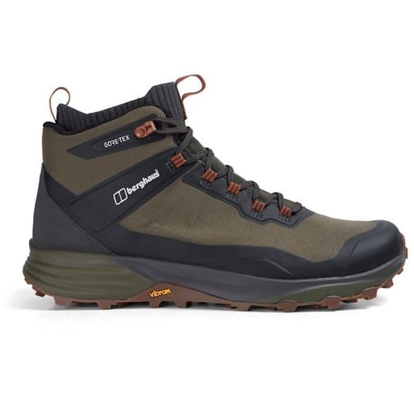 Mångsidiga stövlar - BERGHAUS - Medelhöga - Grön - Mörkbrun - Unisex mörkbrun 43